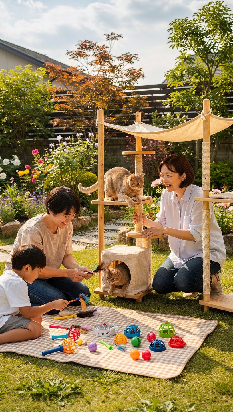 猫の爪とぎ用のアイテムが紹介されている画像